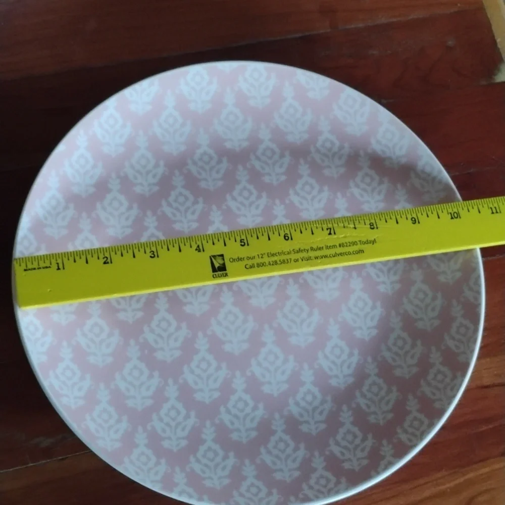 🐚  SHELL PINK PRETTY    DINNER PLATE  10 1/2” EPLC